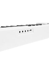 KÖHNER FX-220 WH Katlanabilir, Taşınabilir, Şarjlı Dijital Piyano (Dinamik Klavyeli, Tuş Hassasiyetli 88 Tuş)