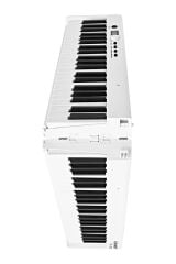 KÖHNER FX-220 WH Katlanabilir, Taşınabilir, Şarjlı Dijital Piyano (Dinamik Klavyeli, Tuş Hassasiyetli 88 Tuş)