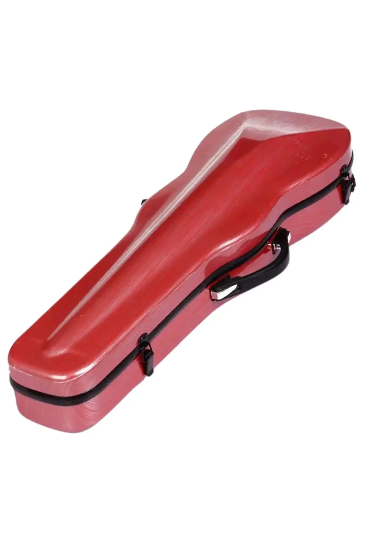 KÖHNER Fiber Kırmızı Desenli 4/4 Keman Kutusu (HARDCASE)
