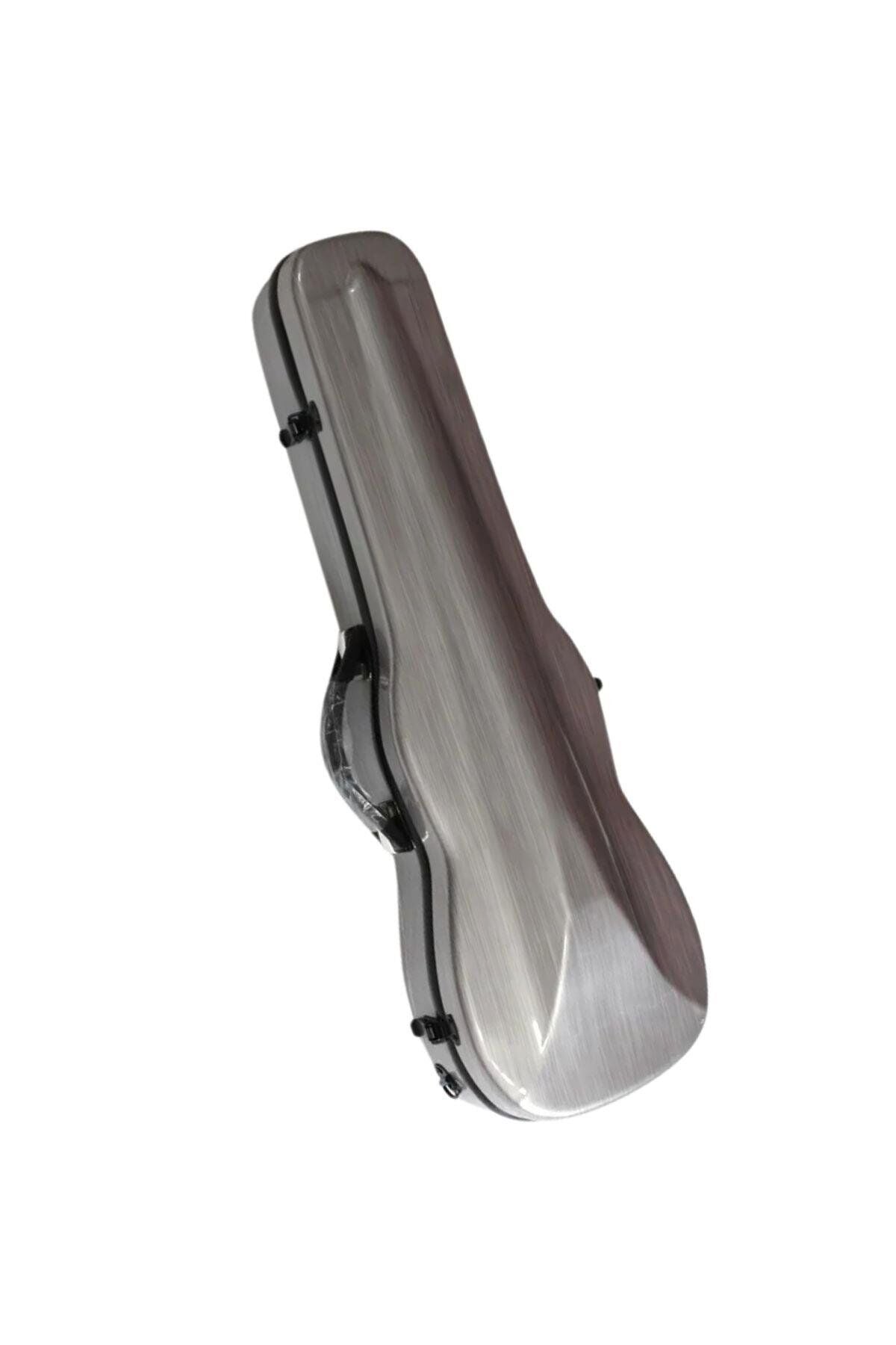 KÖHNER Fiber GRİ Desenli 4/4 Keman Kutusu (HARDCASE)