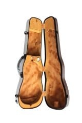 KÖHNER Fiber GRİ Desenli 4/4 Keman Kutusu (HARDCASE)