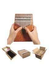 KÖHNER 17 Tuşlu Maun Başparmak Piyanosu Kalimba