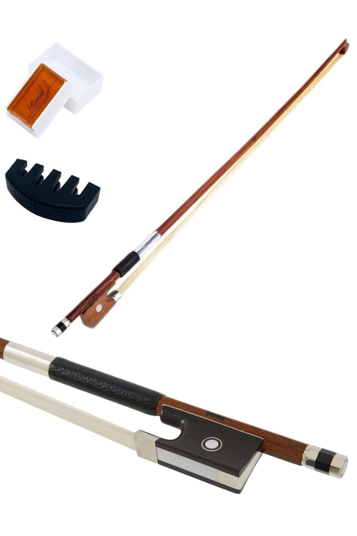 KÖHNER Keman Yayı - Arşe 1/4 Tam Boy (Reçine ve Susturucu Hediyeli!)