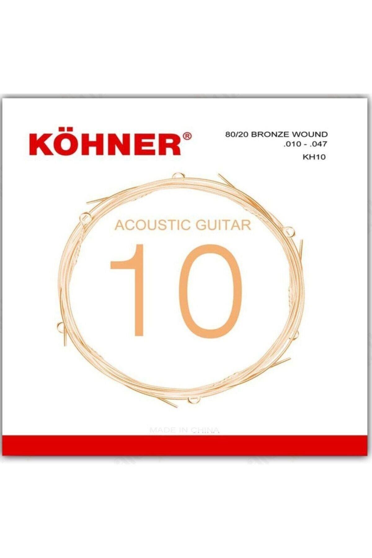 KÖHNER KH-10 Profesyonel Akustik Gitar Teli 0.10