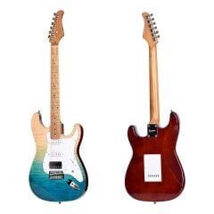 KAYSEN KST-650 MBL Modern Strat Elektro Gitar | HSS Alnico V Manyetik