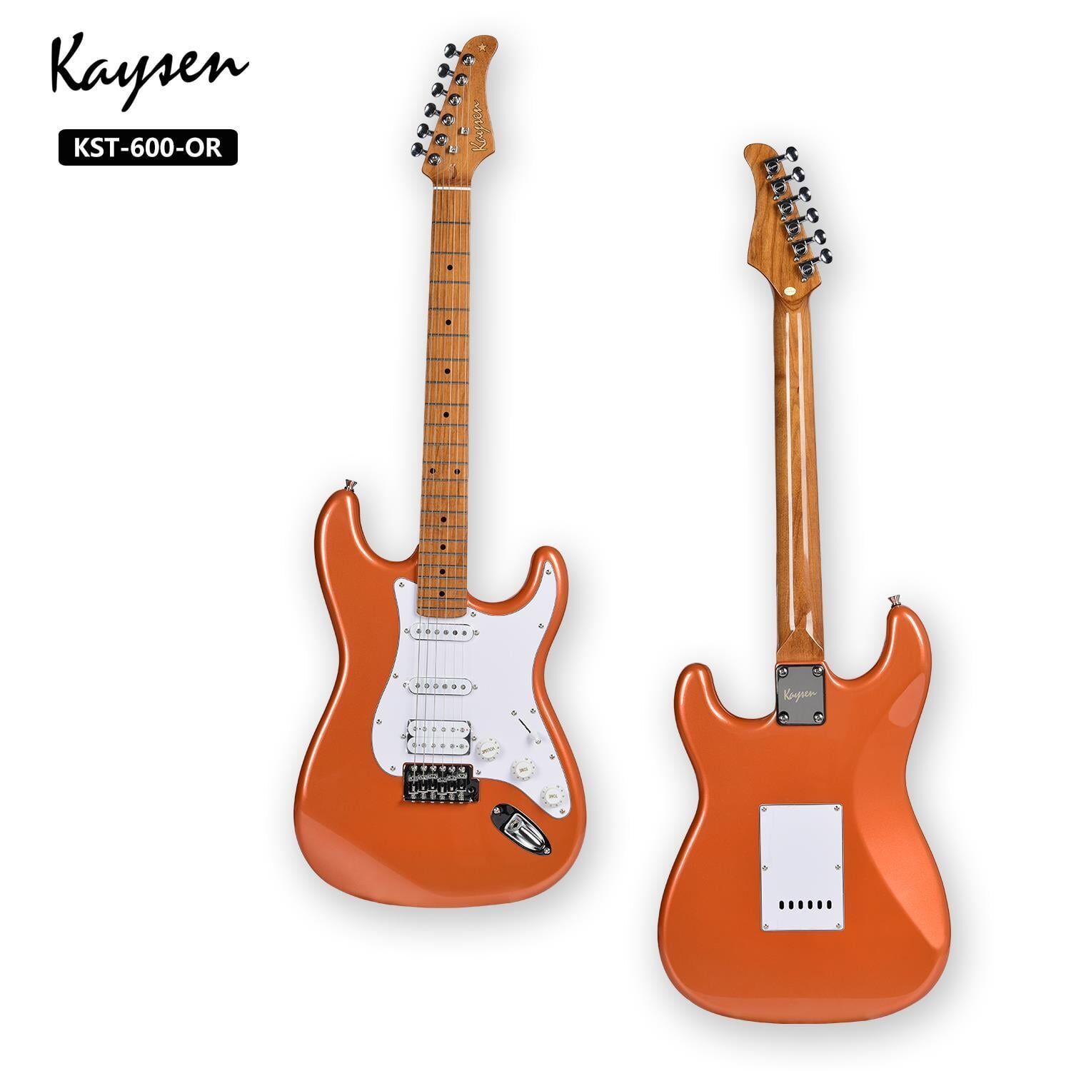 KAYSEN KST-600 OR Modern Strat Elektro Gitar | HSS Alnico V Manyetik