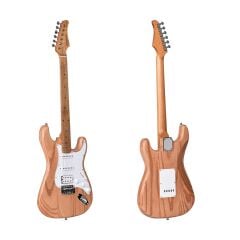 KAYSEN KST-213 Mat Naturel Elektro Gitar | ST Kasa HSS Manyetik