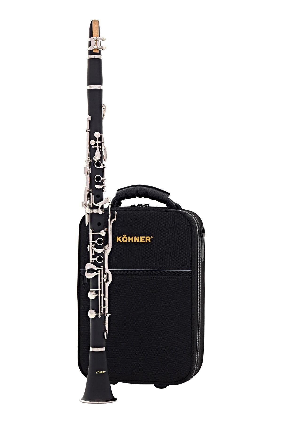 KÖHNER CLN 102 4 Yüzük, Amati Sistem G Klarnet (EBONİT GÖVDE)