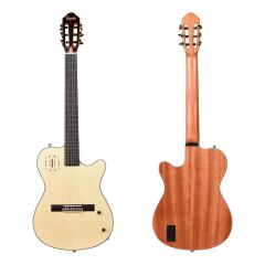 Tayste CG-100EQ Natural Silent Elektro Klasik Gitar