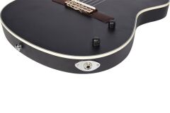 Tayste CG-100EQ BK Silent Elektro Klasik Gitar