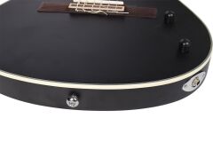 Tayste CG-100EQ BK Silent Elektro Klasik Gitar