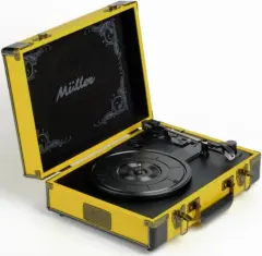 Müller MR-350 BT nostaljik pikap Limon Sarı