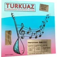 Turkuaz uzun sap bağlama teli 018