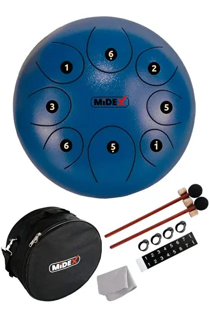 Tang drum 10 ''x13'' mavi mini hand pad