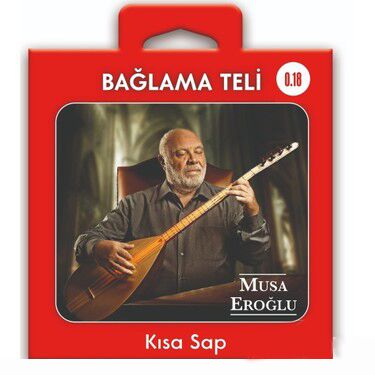 Musa eroğlu Kısa bağlama teli 018 Alman Pyramid
