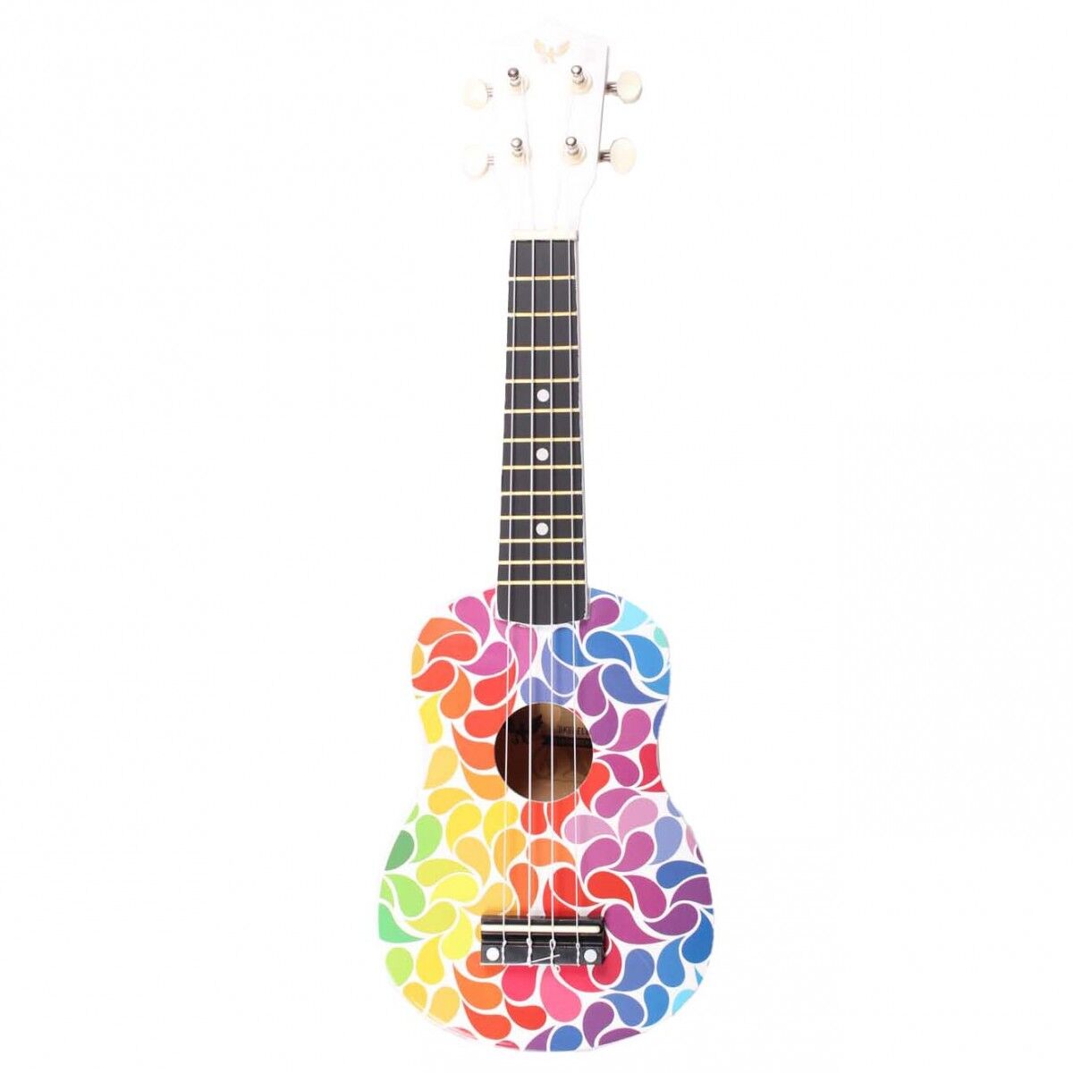 Angel AUK21-MCPT Soprano Ukulele RENKLİ YAPRAKLAR